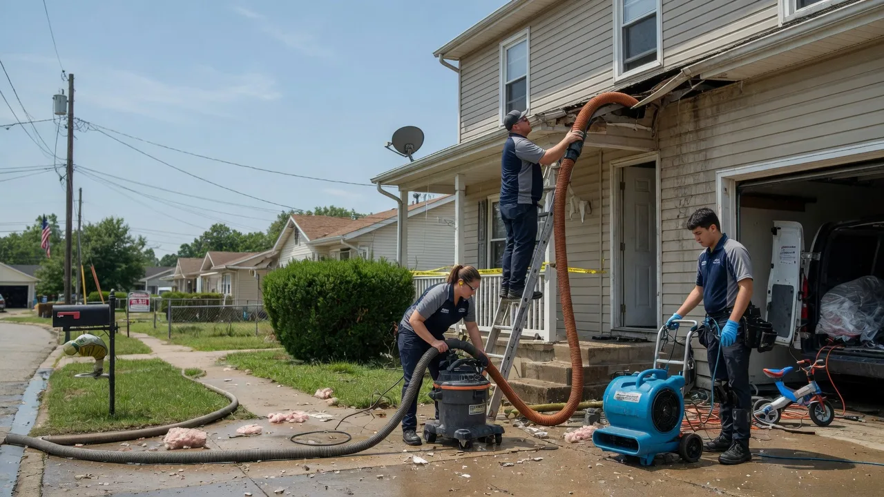 Water Damage Restoration in New Bedford, PA near me
